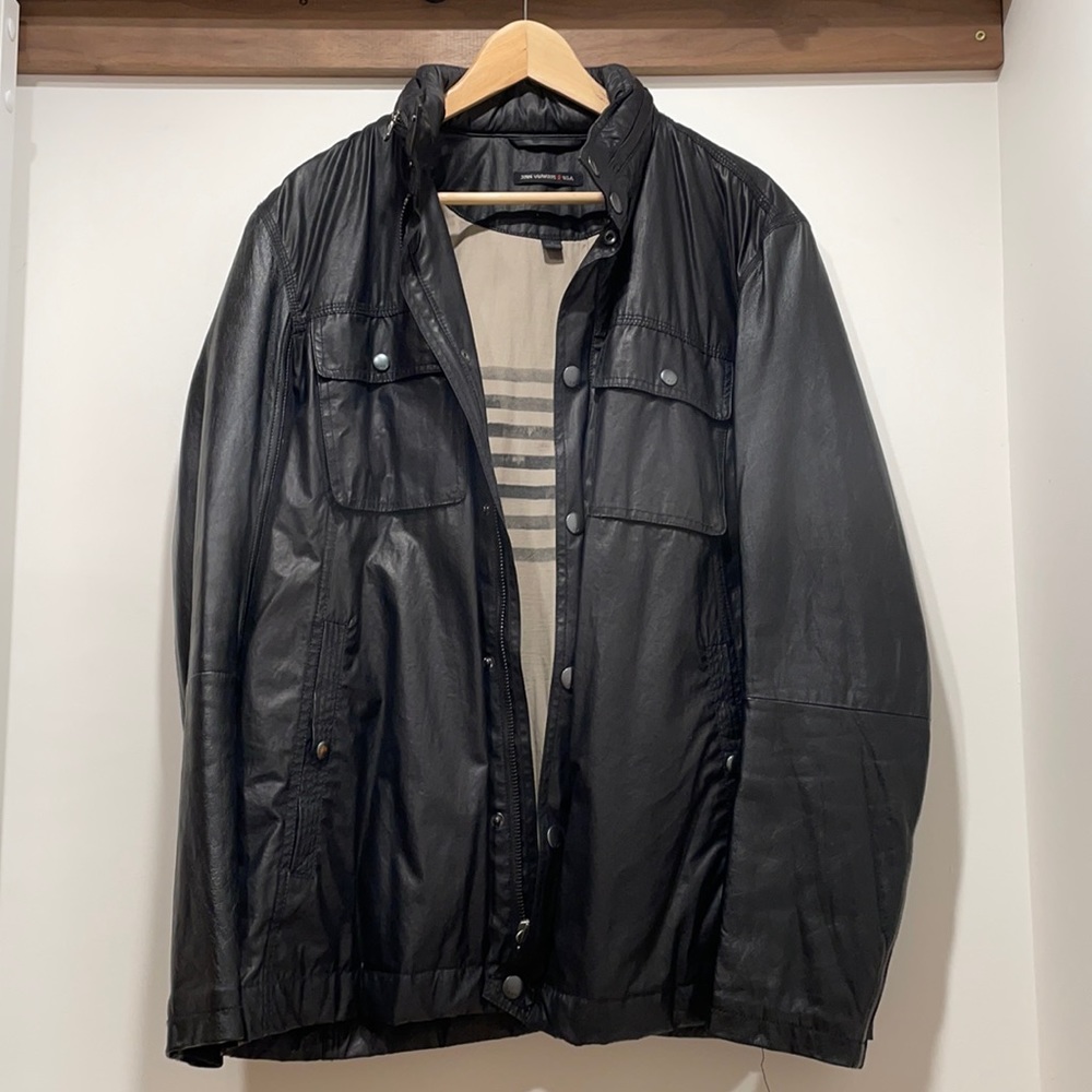 Men’s John Varvatos Leather Jacket
